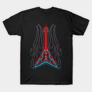 3d guitar T-Shirt